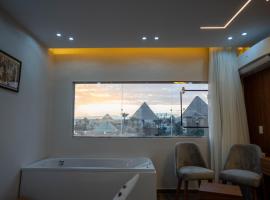 pyramids stone&tuya&view, 5hvězdičkový hotel v Káhiře