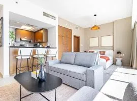 Premium Elegant Studio - The Best Amenities in Reem Island - Paddle - 3 min Walk to the Beach - Designer's Choice - The Arc Tower