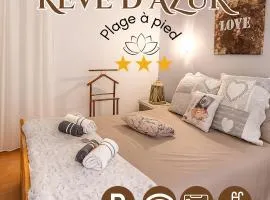 Rêve D'azur plage de la Nartelle, Mazet 35m2, parking, Piscine partagée, Terrasse BBQ & draps inclus