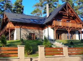 Villa Viktoria, hotel ob plaži v mestu Hamr na Jezeře