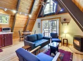 A-Frame Cabin with Deck and Grill in Pinetop!