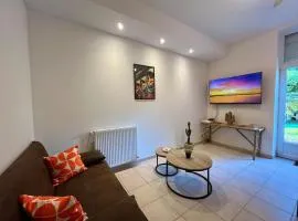 T2 moderne avec jardin à 15 min de Lyon