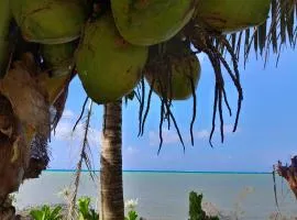 Mara'ai le spot Tubuai, Chambre Triple Deluxe Mahu SDB Privée avec piscine