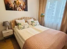 Lotus Apartments Impero oddzielna kuchnia 2 pokoje garaż