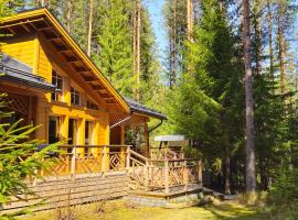 Quiet Lakeside Forest Escape, chalet de monta&ntilde;a en Imatra