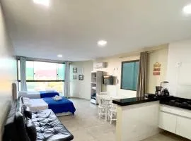 Loft Pé na Areia e Vista Incrível da Cidade