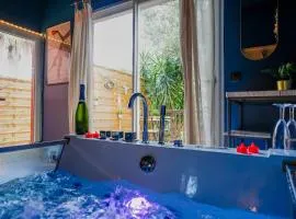L'instant Suspendu-Studio Jacuzzi Terrasse Plages