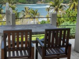 Hiriketiya Hasmal House、Hiriketiyaのキッチン付きホテル