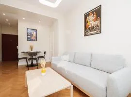 Charming train lines studio