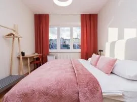 Charming train lines studio