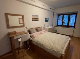 Apartmány Obora v Podbezdězí、ドクシのキッチン付きホテル