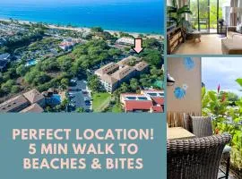 Steps to the Beach and 5-Min Walk to bites and bars