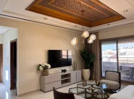Chic Modern 2BR Apartment w Wifi AC in Tanger Center