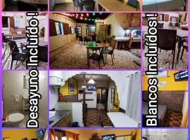 Benvinguts Casa y Apartamentos de 1 a 12 personas Pleno Centro Santa Rosa de Calamuchita