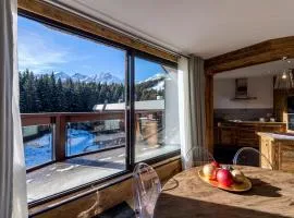 Appartement de standing à Courchevel avec vue, proche des pistes, parking inclus - FR-1-575-59