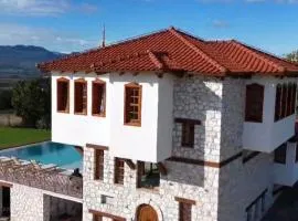 Macedonium Luxury Villa with big pool & Fireplace