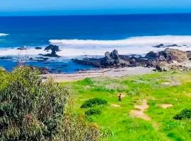 tiny house frente al mar