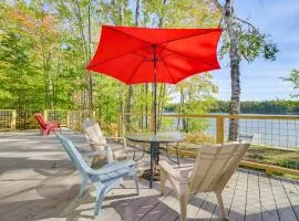The Birch House: Lakefront Home w/ Dock & Grill