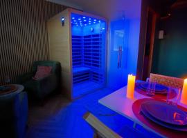 La détente、ロン・ル・ソーニエのキッチン付きホテル