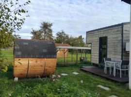 Maisonnette des trois fronti&egrave;res, camping de lujo en Richwiller