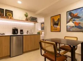 201 Stylish Retreat in Laureles Area Terrace AC