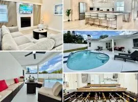 Luxe Getaway with Pool, Games & Fun Vibes