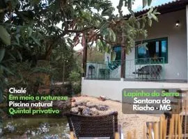Chale Esmeralda Conforto Lago Natural Sossego - no melhor da Lapinha da Serra