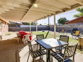 Family-Friendly El Paso Home Near Parks and Malls!