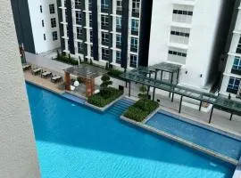 Little Haven - Cozy 2BR with Big Swimming Pool