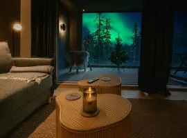 Aurora Chalet B4 by Aavalevi Holidays, Ski-in Ski-out, Mountain View