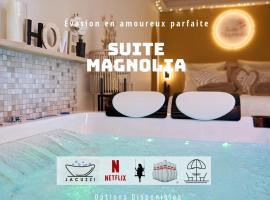 Suite Magnolia, h&ocirc;tel avec bain &agrave; remous &agrave; &Eacute;vreux