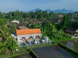 The Surana Villas Ubud with Rice Field View