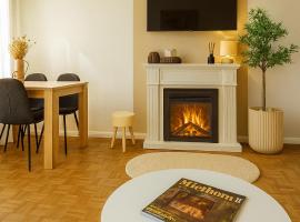 Winter-Lodge-Kaminfeuer & Waldidylle, nähe Pullmann City Weihnachtswelt, chata v destinaci Waldkirchen