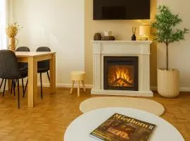 Bayerischer Wald Hideaway, nähe Passau, Garten, Kamin, Galerie,