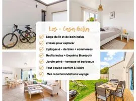 Casa Bella, 6 personnes-Plages & Port, Confort & Jardin privé