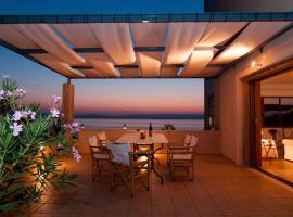 Mani Tower Villa, beach rental in Akrogiali