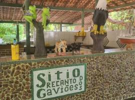 Pousada e Restaurante Recanto Dos Gaviões, hotel i Salvaterra