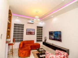 Luxury 1BR Apartment with Pool 12min from Airport, hotel v destinaci Lagos