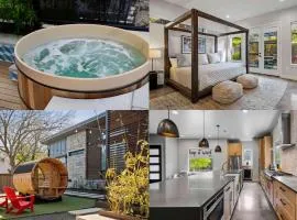 South Lamar Wellness Haven - Sauna - Hot Tub - BBQ