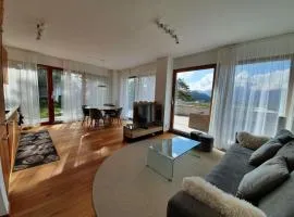Laax Alpine Lodge by Quokka 360 - terrace with magnificent mountain views