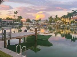 Oasis Waterfront Treasure Island Apartment with Patio Dock and Johns Pass