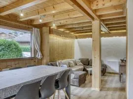 Chalet à Megève, 4 chambres, proche centre, jardin, pour 10 pers. - Confort et services inclus - FR-1-453-1