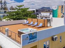 C-side Studios - newly fully renovated beachfront residence with rooftop jacuzzi