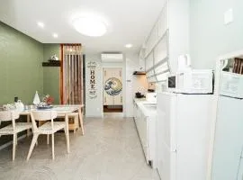 A family house with 2bedrooms and 2bathrooms