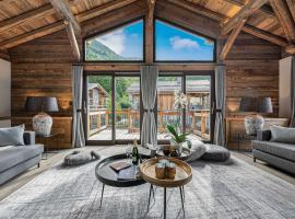Chalet savoyard 5 chambres avec sauna, navette gratuite et prestations haut de gamme, proche pistes - FR-1-570-8, khách sạn ở Saint-Martin-de-Belleville