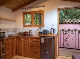 Tiny house con tina medicinal