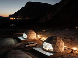 WADI RUM STAR LOTE LUXURY CAMp & BUBBLES ROOM, penzion v destinaci Wadi Rum