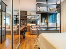 308B Studio LifeSpace, Elegância e Conforto no Batel CWB, hotel a Curitiba