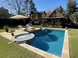 Cabaña Soñada - Piscina - Jacuzzi, hotel in Sierra de los Padres