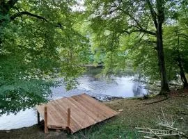 Ferienhaus Siegstrand mit Flusszugang